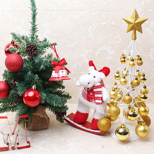 

mini star christmas tree ball tower trees star festival party christmas decoration ball tree hand-made high quality