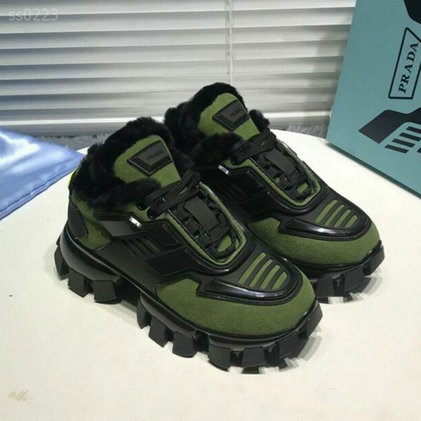 

2020 trend spring and autumn women's shoes fashion thick bottom increased casual sports shoes factory direct sales size 35-42cm, Black