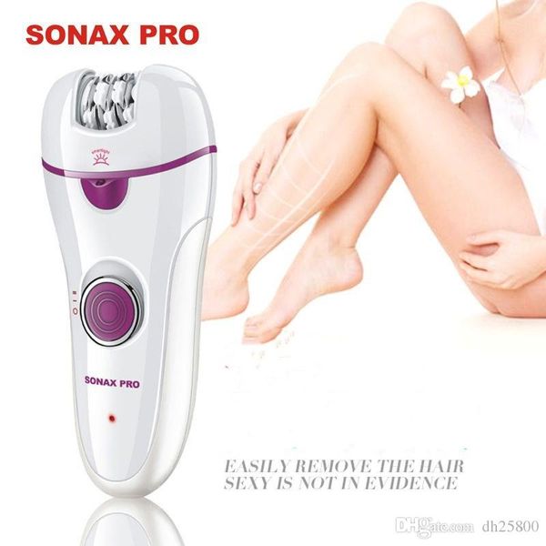 

sonax pro lady shaver electric hair removal device pedicure peeling machine usb charging hair removal system whole body