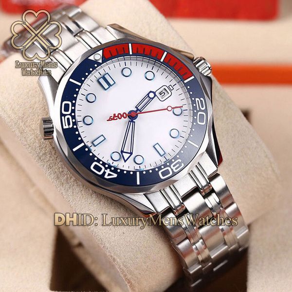 

limited edition mens commander watch 316l steel 212.32.41.20.04.001 212.30.41.20.03.001 ceramic bezel watch 300m automatic movement, Slivery;brown