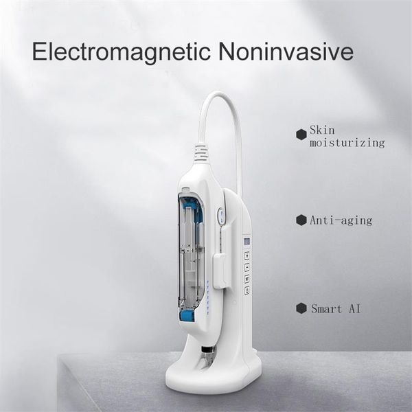 New No agulha Mesoterapia máquina não invasiva eletromagnética Mesoterapia Gun Meso Injector de rejuvenescimento da pele Beauty Salon Spa Clinic Use