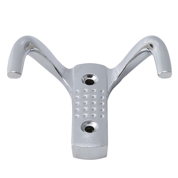 

zinc alloy wall mounted dual hooks hook for kichen bedroom bath hats coat towel rack hanger