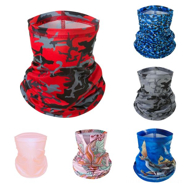 

se3sm multi-function sunscreen scarf scarf chiffon mask hanging ear full face covering summer neck onesunscreen, Black