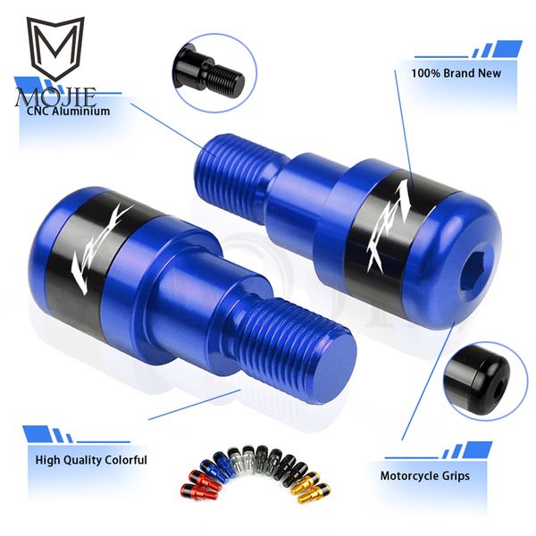 

motorcycle cnc aluminum handle bar handlebar grips ends slider falling protector for yamaha fz1 fz 1 fazer 2006-2016 2007 2008