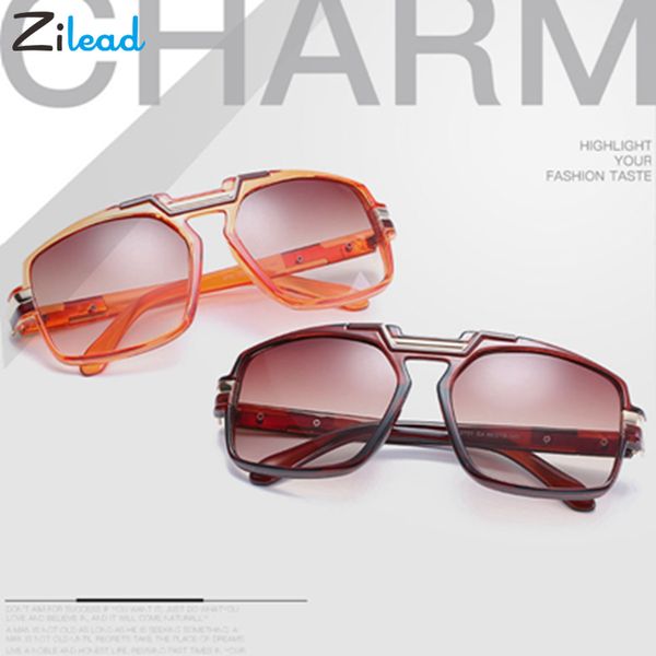 

zilead european and american brand designer sunglasses oversized plastic frame fashion classical women street beat sun glasses, White;black