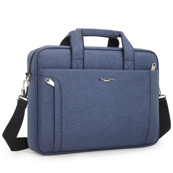 

fashion 14 inch lapbag men handbag business shoulder bag waterproof briefcase