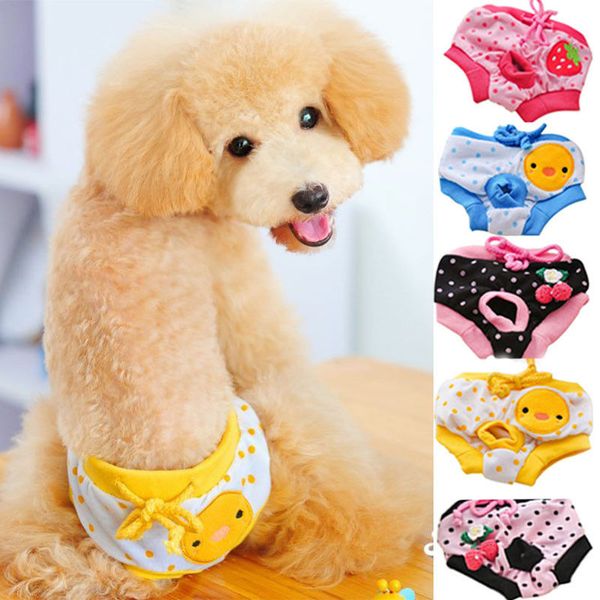 

new selling cute pet dog puppy diaper pants physiological sanitary short panty underwea washable supplies pets d40