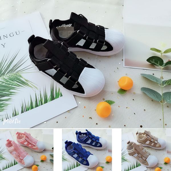

2020 summer boy girl youth kid children sport shoes running sneaker, Black