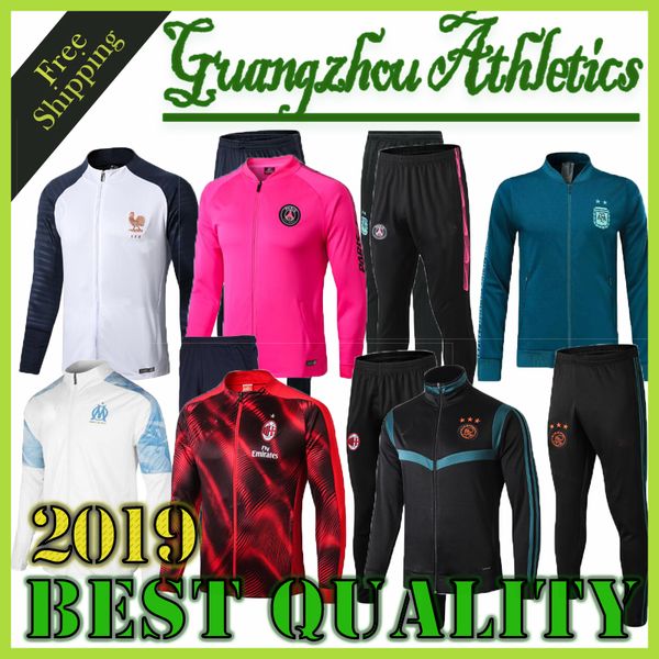 

Good quality new 19 20 men de igner jacket track uit mar eille jacket 2019 2020 occer jer ey frenchtraining uit mar eille hoodie coat
