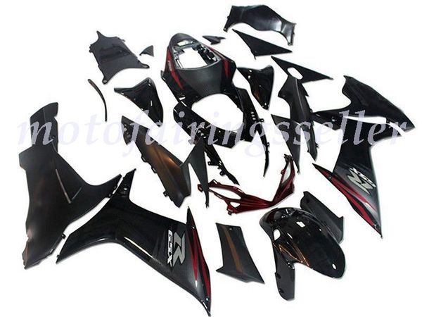 

new abs plastic fairings kit fit for suzuki gsxr600 gsxr750 2011 2012 2013 2014 2015 2016 2017 injection mold black good