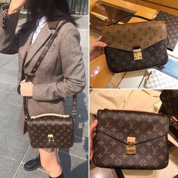 

2019 качественная женская сумка из натуральной кожи женская сумка почетная сумка Metis через плечо сумки M40780 дизайнерские сумки