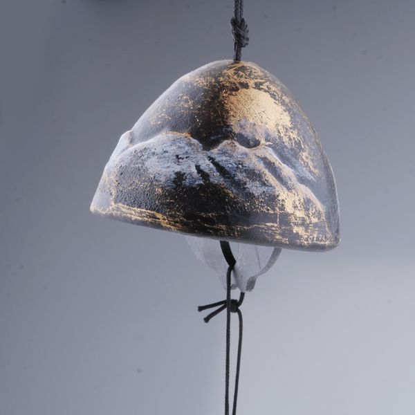 

japanese furin wind chime nambu cast iron iwachu bells garden decor bronze
