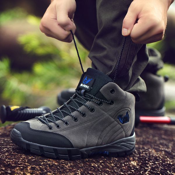

fashion couple comfortable wear-resistant non-slip outdoor hiking shoes sneakers
