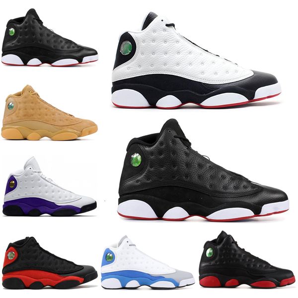 

atmosphere grey cap and gown 13 13s men basketball shoes black cat he got game playoff phantom mens trainers sports sneakers 7-13
