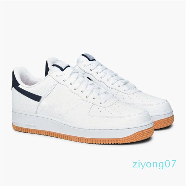 

2020 summer classic leather breathable white sneakers men and women the same shoes fashion comfortable casual shoes z07, Black