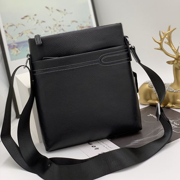 

business handbag men's leather textured handbag men's slanting