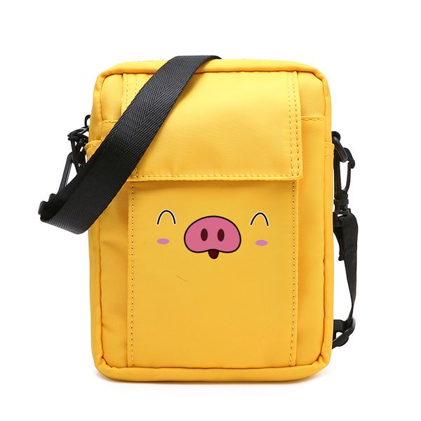 

fashion cute smile pig crossbody bags for women 2019 high capacity shoulder bag handbag teenager waterproof messenger bags