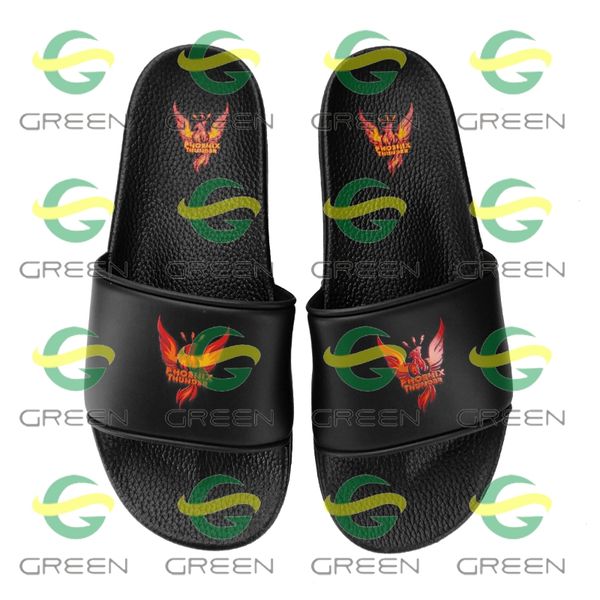 

happyslides fashion pvc sliders slippers for men custom logo,blank designers custom slippers slide sandal footwear men's sandals slippe, Black