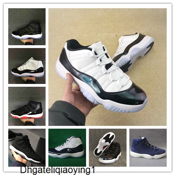 

with box 11 72- easter space jam gym red chigago midnight blue heiress bred concord men basketball shoes sports sneakers size 8-13, Black