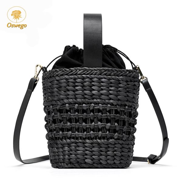 

осуиго тканые соломенная сумка 2019 тавра конструктора bohemia rattan плеча пляжная сумка lady летние путешествия tote сумки