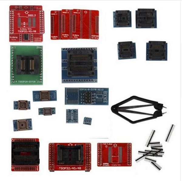 

diagauto full set adapters works together with super mini pro tl866a/tl866cs eeprom programmer with lowest price