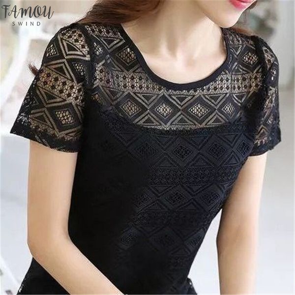 

womens chiffon shirt lace shirt womens casual t shirt womens cap sleeve t white slim short sleeve drop shipping