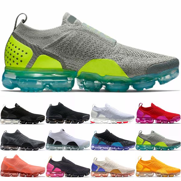 

MOC 2.0 Men Women Running Shoes Triple Black White Core Oreo Volt Wheat Hot Punch Top Designer Trainer Sport Sneaker Size 36-45