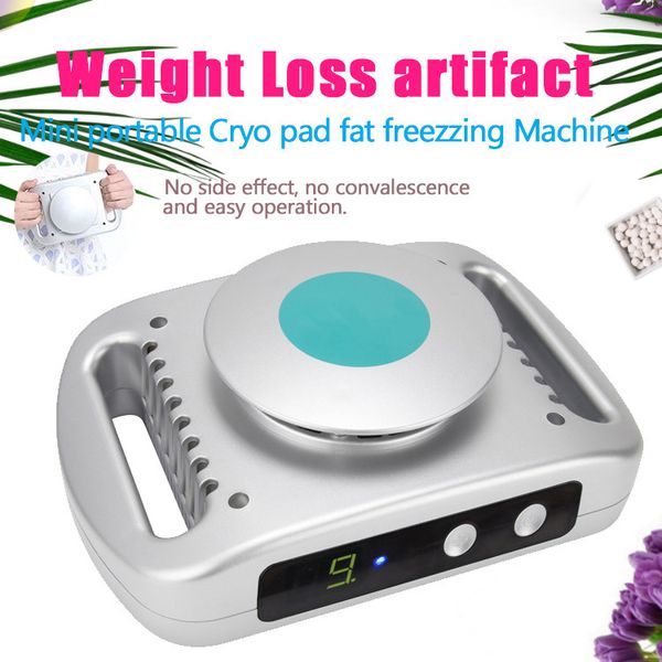 

new 2019 e cryo fat ing effective cooling machine lipo slimming machine cryopad body shaper slimming machine home use