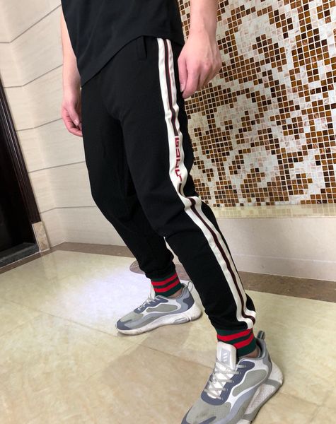 

20ss leisure pants, customized original hardware accessories, customized high-density fabric, fine work size m~3xl, Black