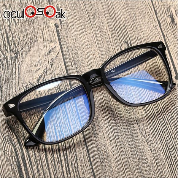 

Blue light blocking gla e women men vintage eyegla woman frame over ize quare black men optical computer reading eyegla e