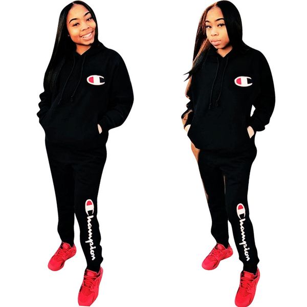 champion sweatsuit black