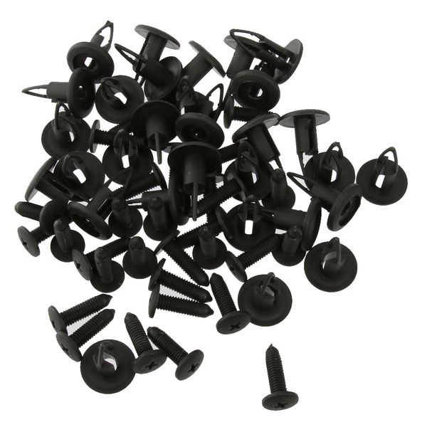 

nylon bumper fastener rivet retainer for toyota avalon corolla camry pack of 30