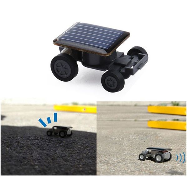 

smallest mini car solar power toy car racer educational gadget children kid's toys selling