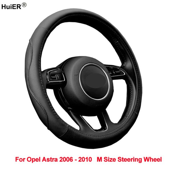 

car steering wheel cover wrap m size for astra 2006 2007 2008 2009 2010 braid on the steering wheel funda volante volant