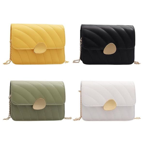 

pu leather mini women shoulder bags metal pattern pure color crossbody bags