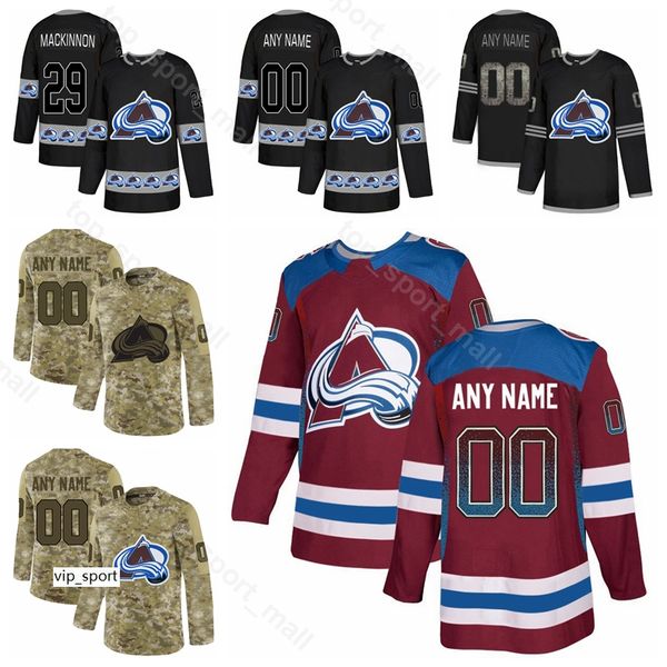 

man youth woman ice hockey carl soderberg jersey 92 gabriel landeskog 37 jt compher tyson jost erik johnson joe sakic fashion gradient, Black;red