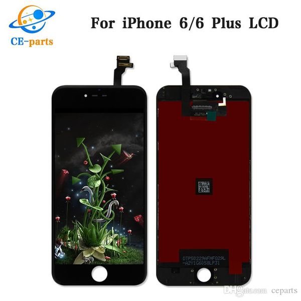 

a+++ tianma quality lcd screen for iphone 6 6 plus lcd display touch digitizer assembly replacement parts 100% genuine no dead pixels
