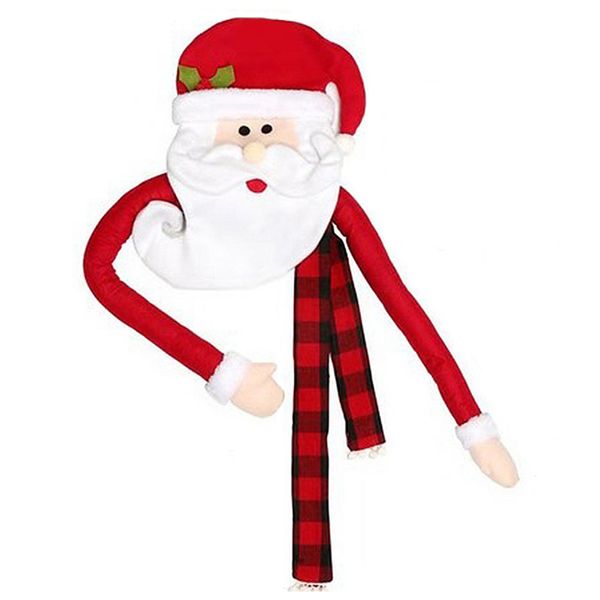 

gift snowman showcase cute hanging home cartoon ornaments christmas tree decorations santa claus elk diy festival kids