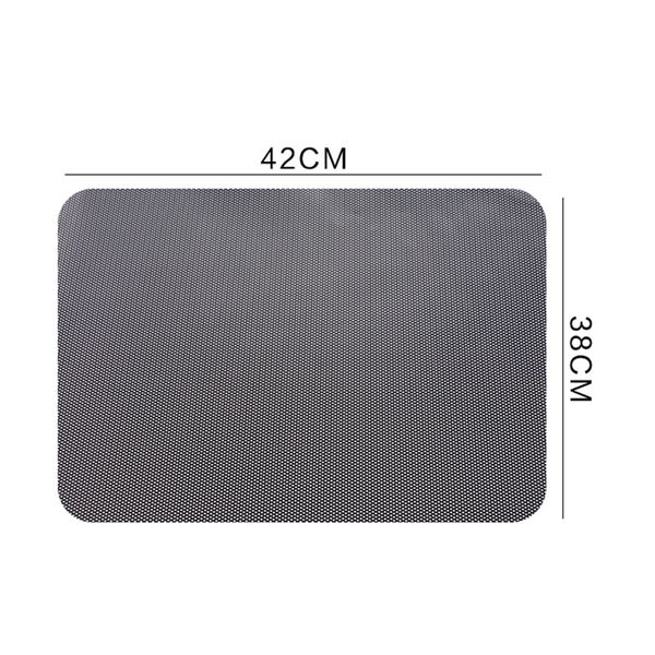 

2pcs 42*38cm black sunshade side window shield with small holes car side diy car sun shades film sun protection window cover