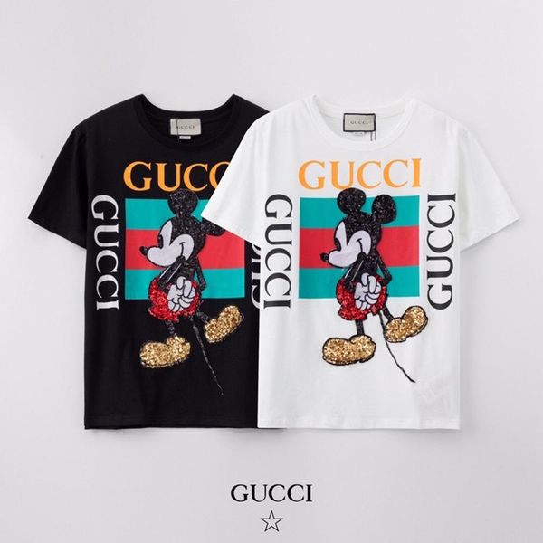 

brand mens women designer t shirts fashion luxury designer t shirt summer mens tshirt tee couples matching clothes 2089-1, White
