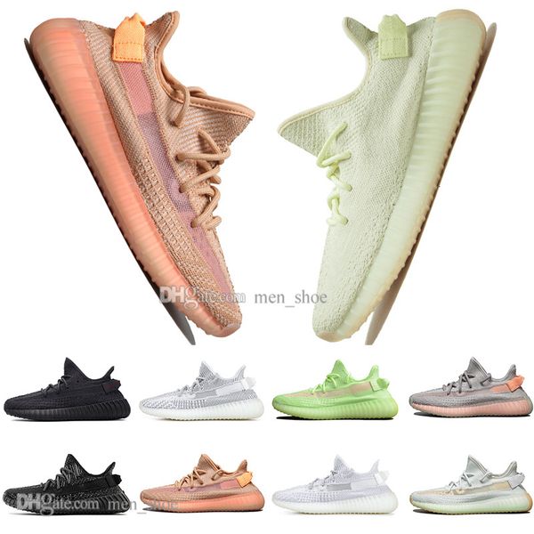 

with clay v2 white black static reflective rainbow discoloration mens running shoes hyperspace true form womens sport designer sneakers