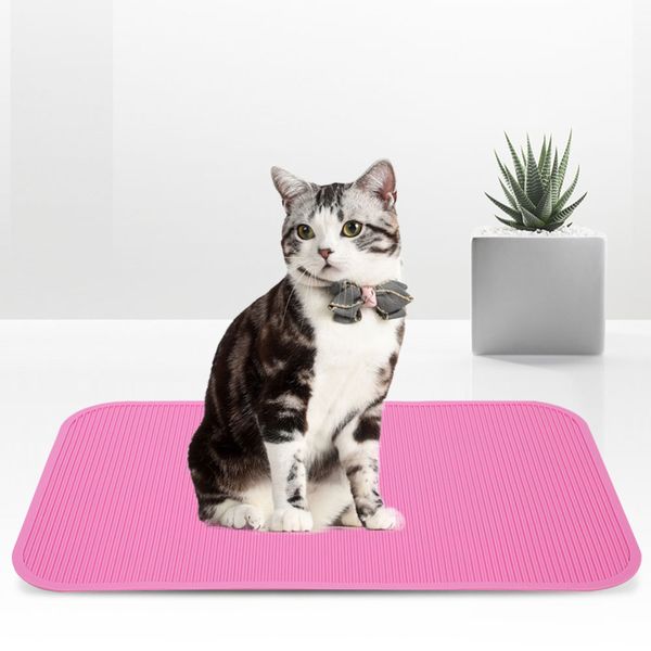 

3 colors non-slip rubber pet cat mat grooming bathing training table bathroom floor kitchen anti-slid pads