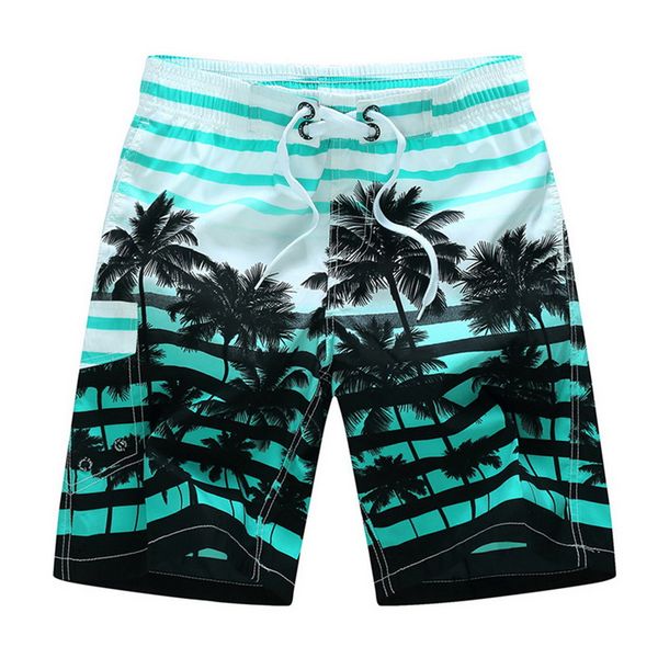 

2020 men beach shorts summer swimming trunks men swimwear quick dry breathable loose print elastic casual short plus size m-6xl
