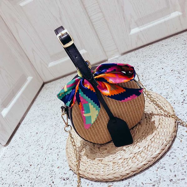 

ocardian handbag women's solid color ribbon straw handbag saddle messenger bag bolsa feminina new fashion 2019 dropship may16
