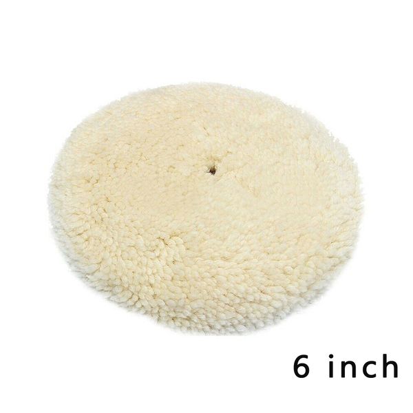

grinding polishing waxing detailing tool bonnet pad soft wool clean accessories