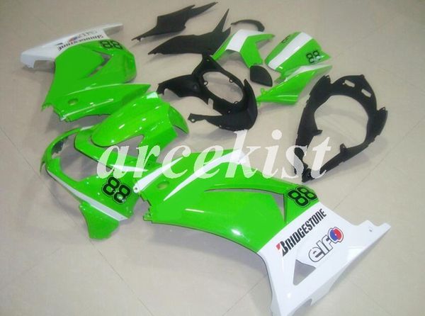 

новый abs литье под обтекателем наборов для kawasaki ninja 250 2008 - 2014 zx 250r спортивного мотоцикл обтекатели набора ex250 08-14 пользо