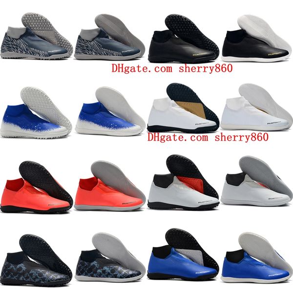 

2019 soccer cleats phantom vison academy df ic soccer shoes indoor academy mg tf mens football boots scarpe calcio original, White;red