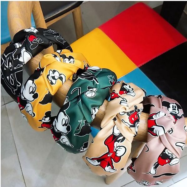 

korea autumn and winter new product network red wide side of the ocean middle knotted bow headband hairpin hairpin hair accessories