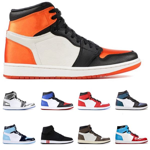 2019 Satin Shattered Backboard 1s Basketball Shoes 1 Paris