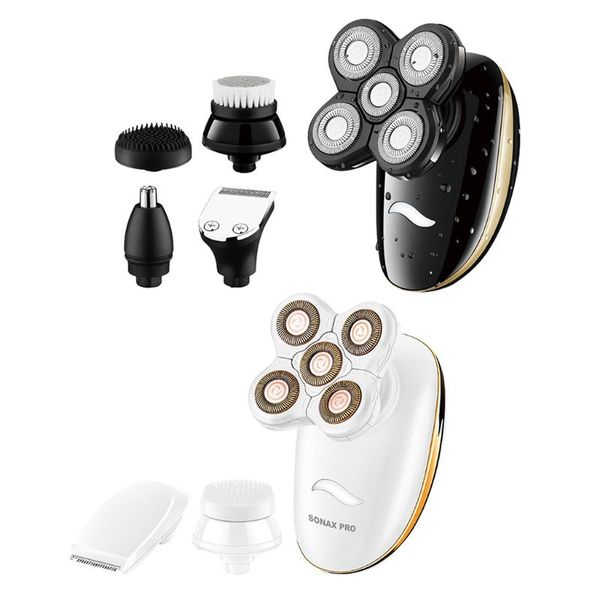 

multi-function grooming electric shaver kit wet dry electric razor for men and women rechargeable usb beard nose hair shaving